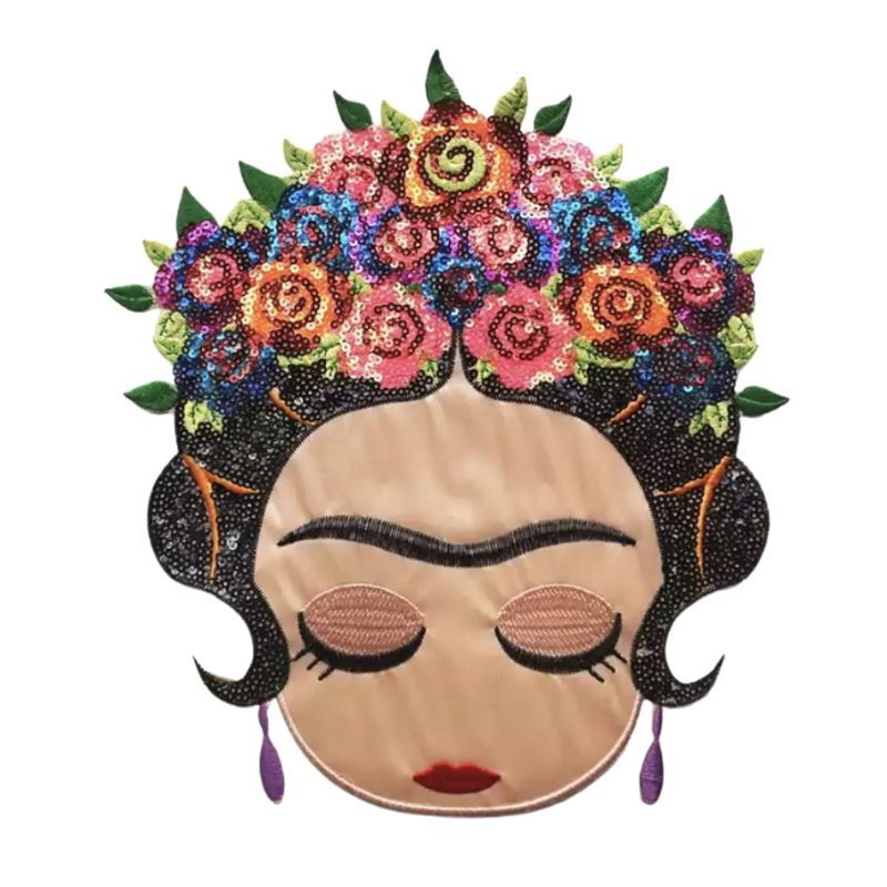 parche adhesivo estiloso frida kahlo kalho