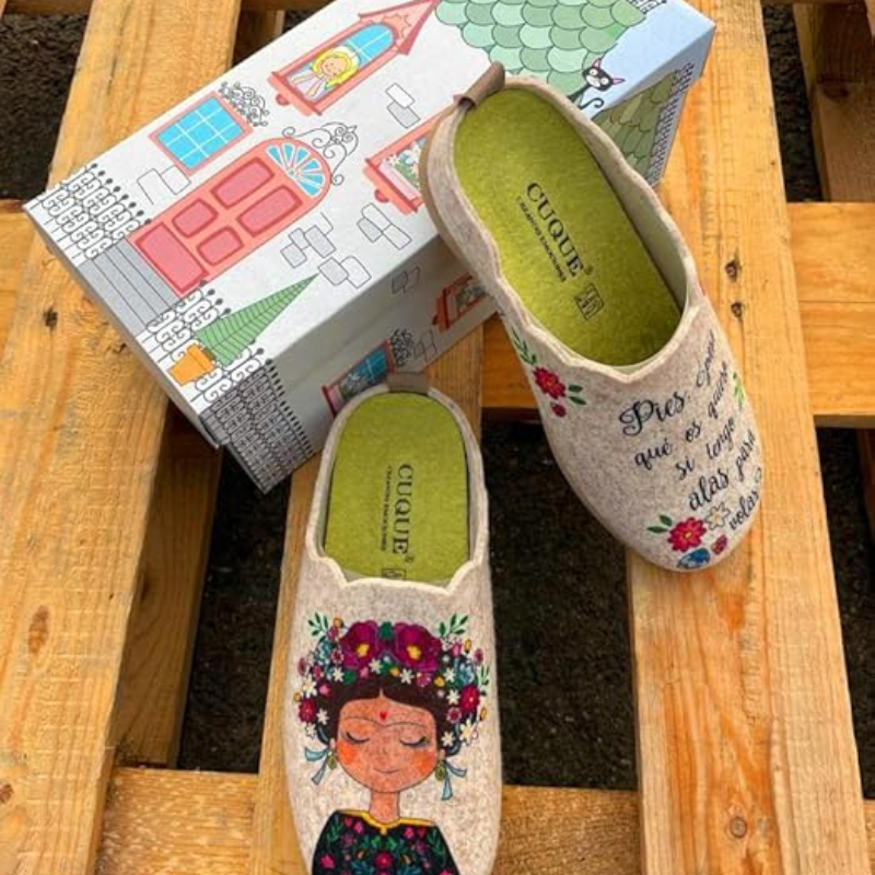 zapatillas de casa frida kalho kahlo 