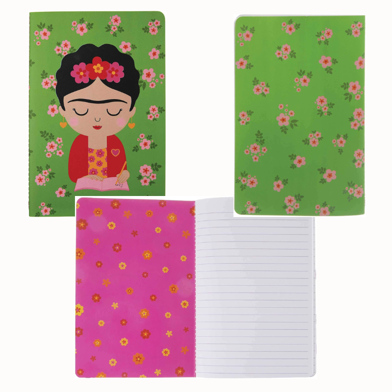 cuaderno bonito frida kahlo