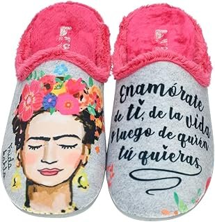 zapatillas de casa comoda mujer frida kahlo