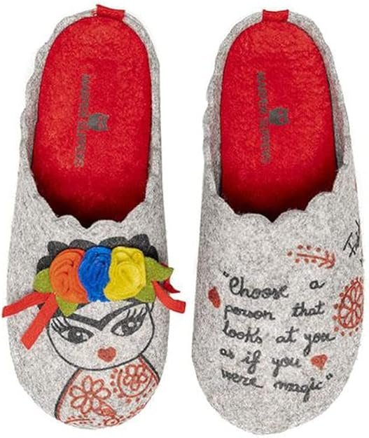 zapatillas casa frida kahlo hechas a mano en españa