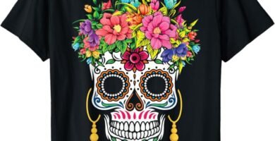 Camiseta catrina día de los muertos unisex