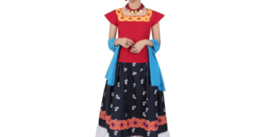 Disfraz Frida Kahlo Mujer clasico con accesorios