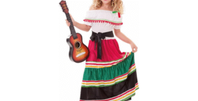 Disfraz niña mejicana frida kahlo
