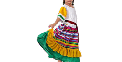 Disfraz mejicano niña barato frida kahlo