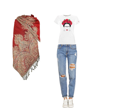 Ropa Frida Kahlo Look vaquero