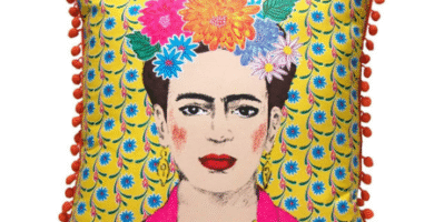 cojines frida kahlo con bordado