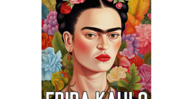 mandala Frida kahlo para colorear y calmarse