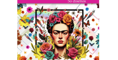 Mandala Frida Kahlo para colorear menos de 15€