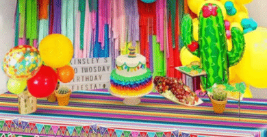 mantel para fiesta cumpleaños Frida Kahlo