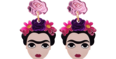 moda frida kahlo pendientes