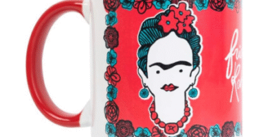taza frida kahlo barata para tomar cafe