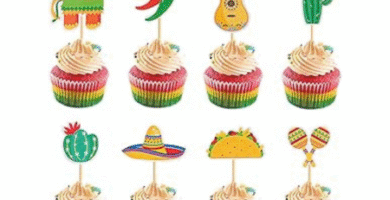 toppers pastel fiesta cumpleaños Frida Kahlo